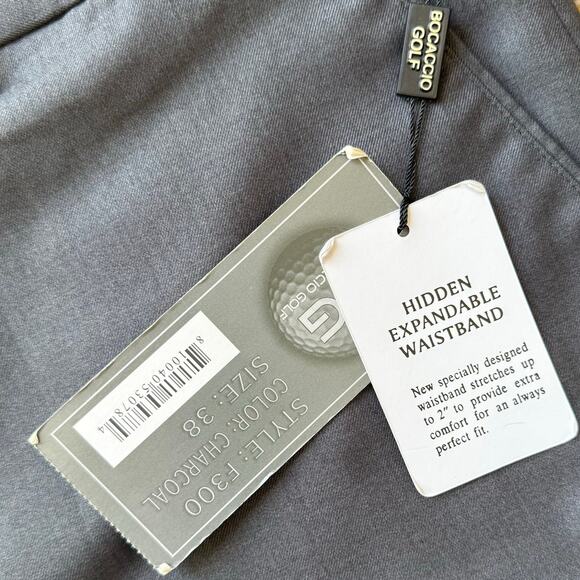 Bocaccio Expandable Waistband 9" Golf Shorts NWT - Picture 6 of 12